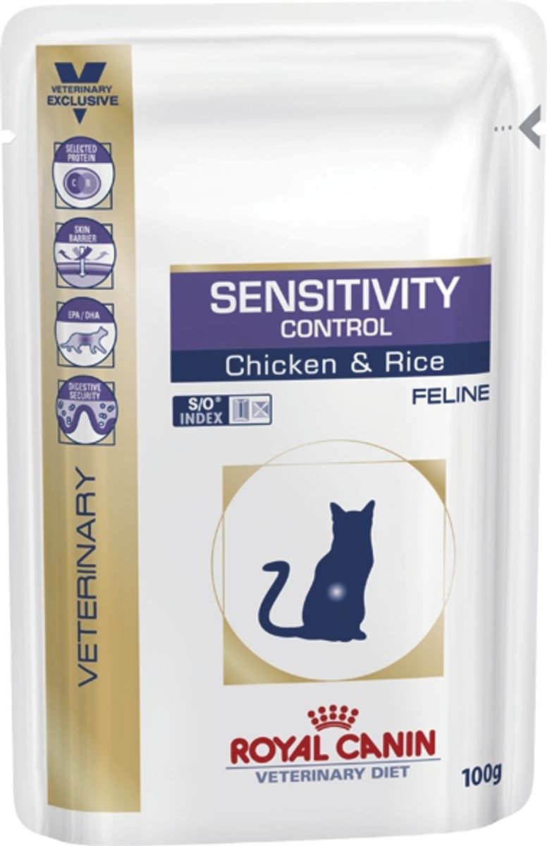 Sensivity Control Chicken & Rice 12 x 100 g - Royal Canin Veterinary Diet