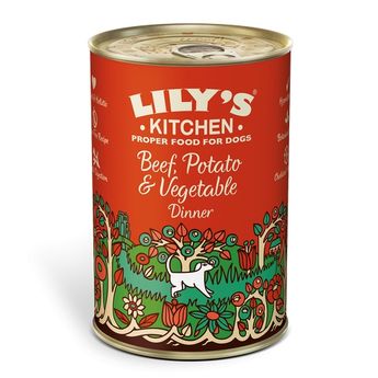 Boeuf aux carottes et aux pommes de terre - boîte de 400 g - Lily's Kitchen