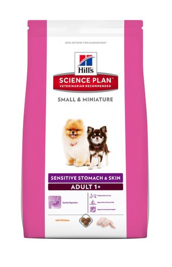Canine Adult Small & Miniature Sensitive Stomach & Skin 1.5 kg - Hill's