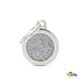 Médaille "Shine" rond gris S  - My Family