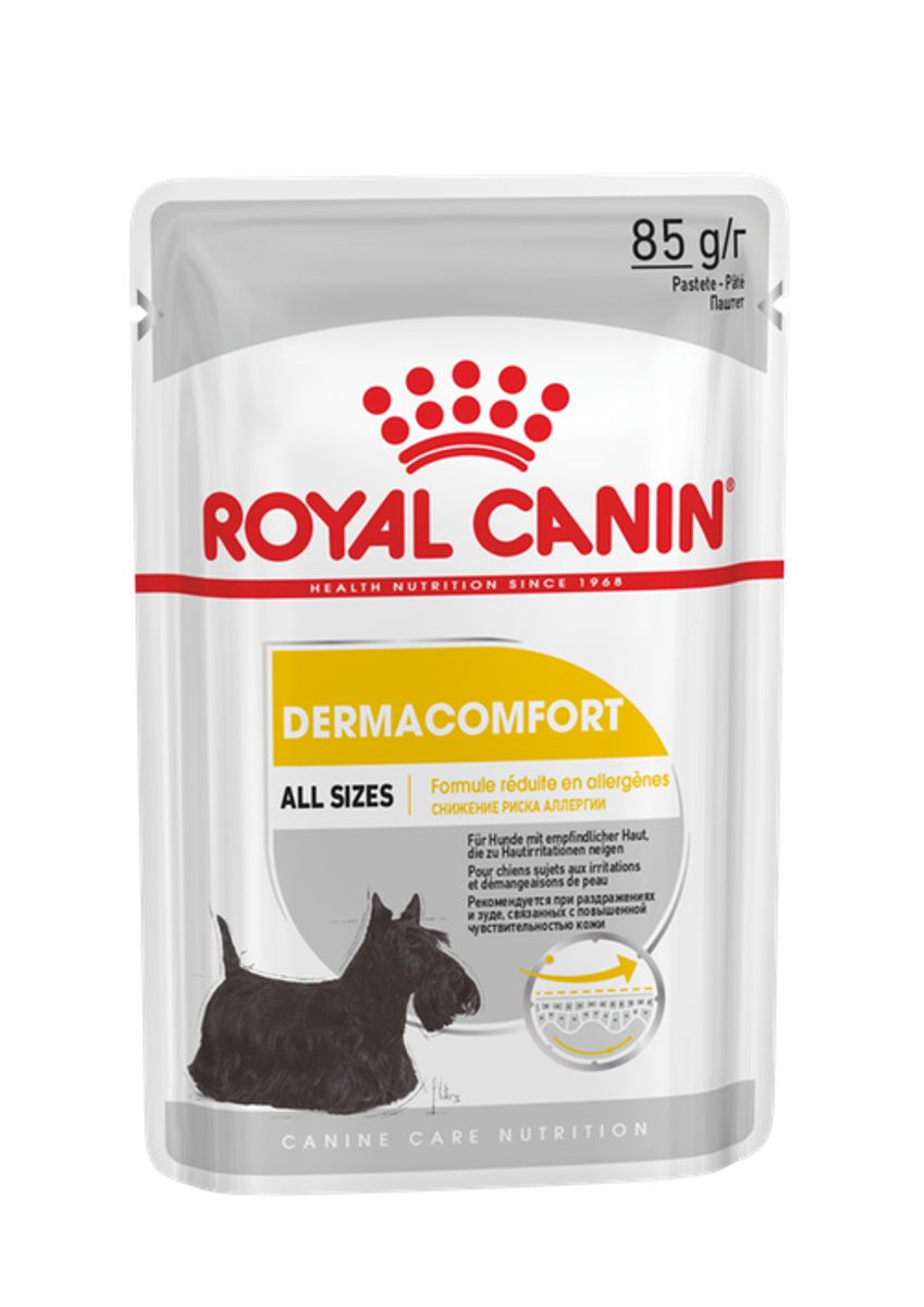Dermacomfort Mousse 12 x 85 g - Royal Canin