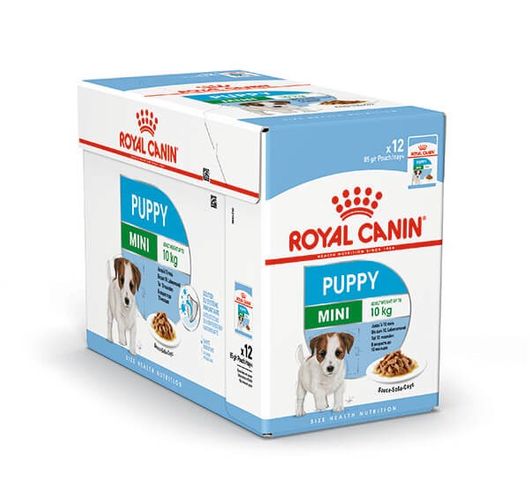 Puppy Mini "en sauce" 12 x 85 g - Royal Canin