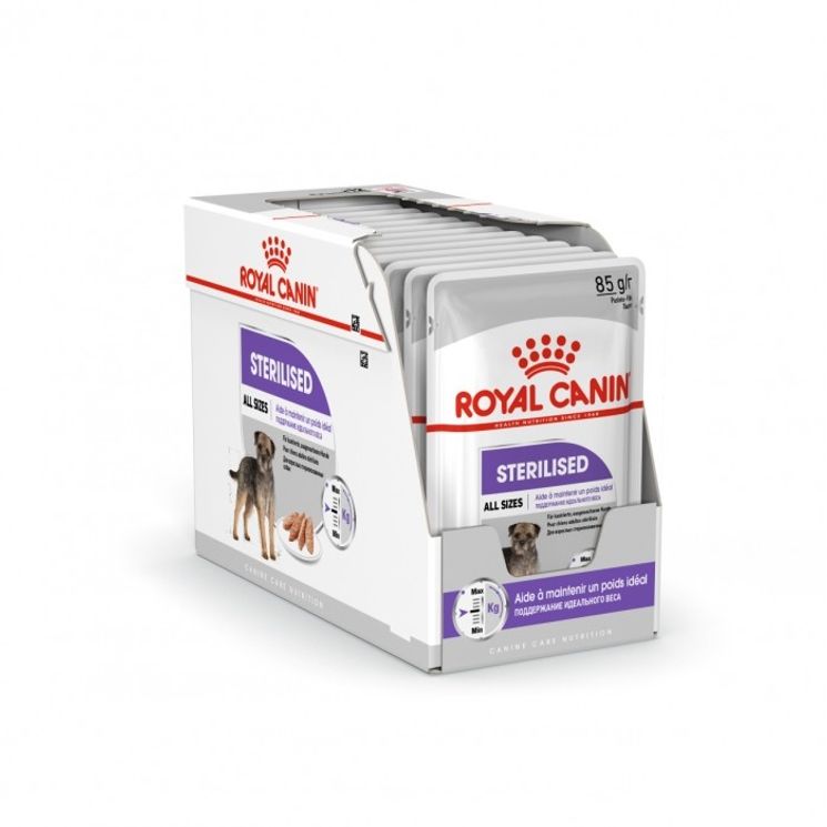 Sterilised Mousse 12 x 85 g - Royal Canin
