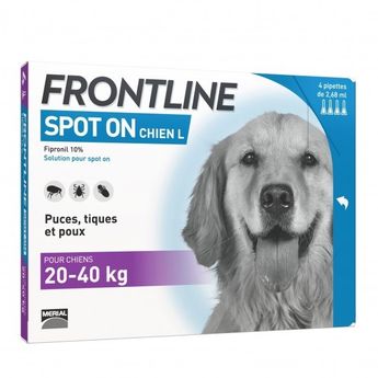 "Frontline Spot On" chien 20-40 kg - Merial