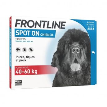 "Frontline Spot On" chien 40-60 kg - Merial