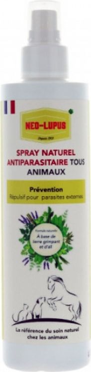 Spray naturel antiparasitaire tous animaux 250 ml - Neo-Lupus