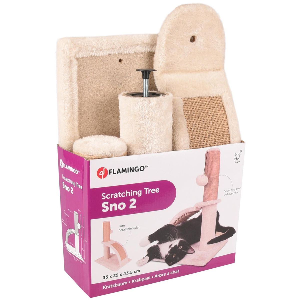 Arbre à chat "Sno 2" - Flamingo Pet Products