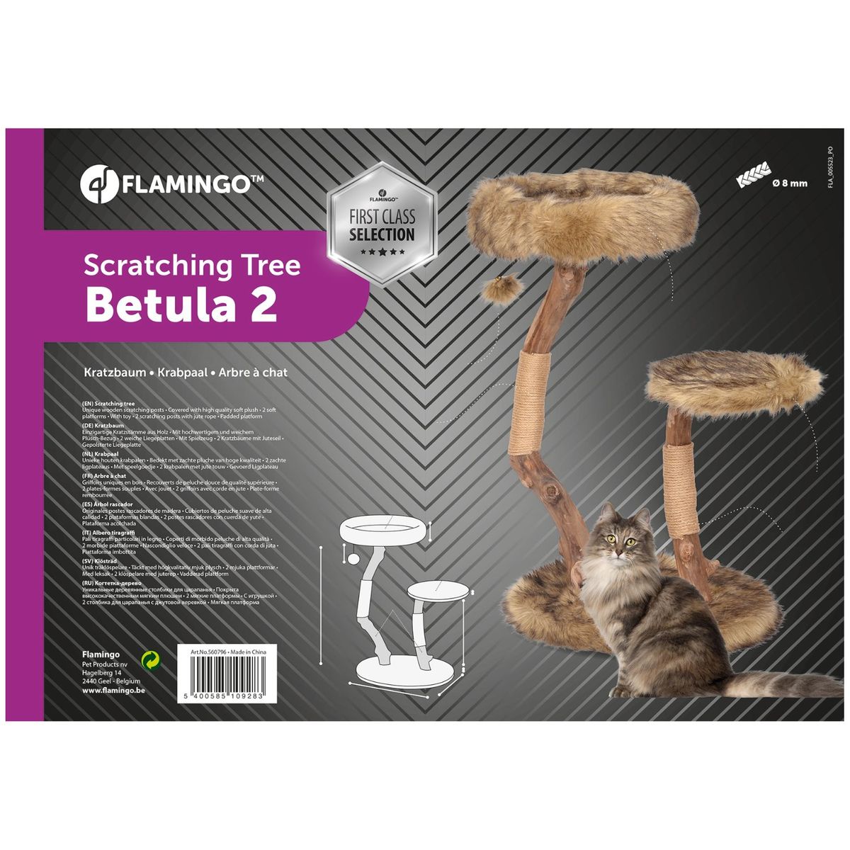 Arbre à chat "Betula 2" - Flamingo Pet Products