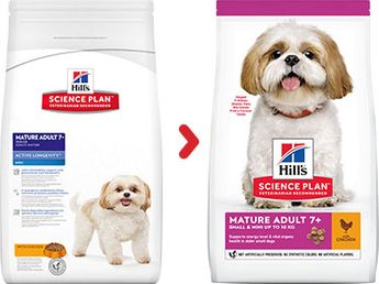 Canine "Mature Adult 7+" Small & Mini Poulet - Hill's Science Plan