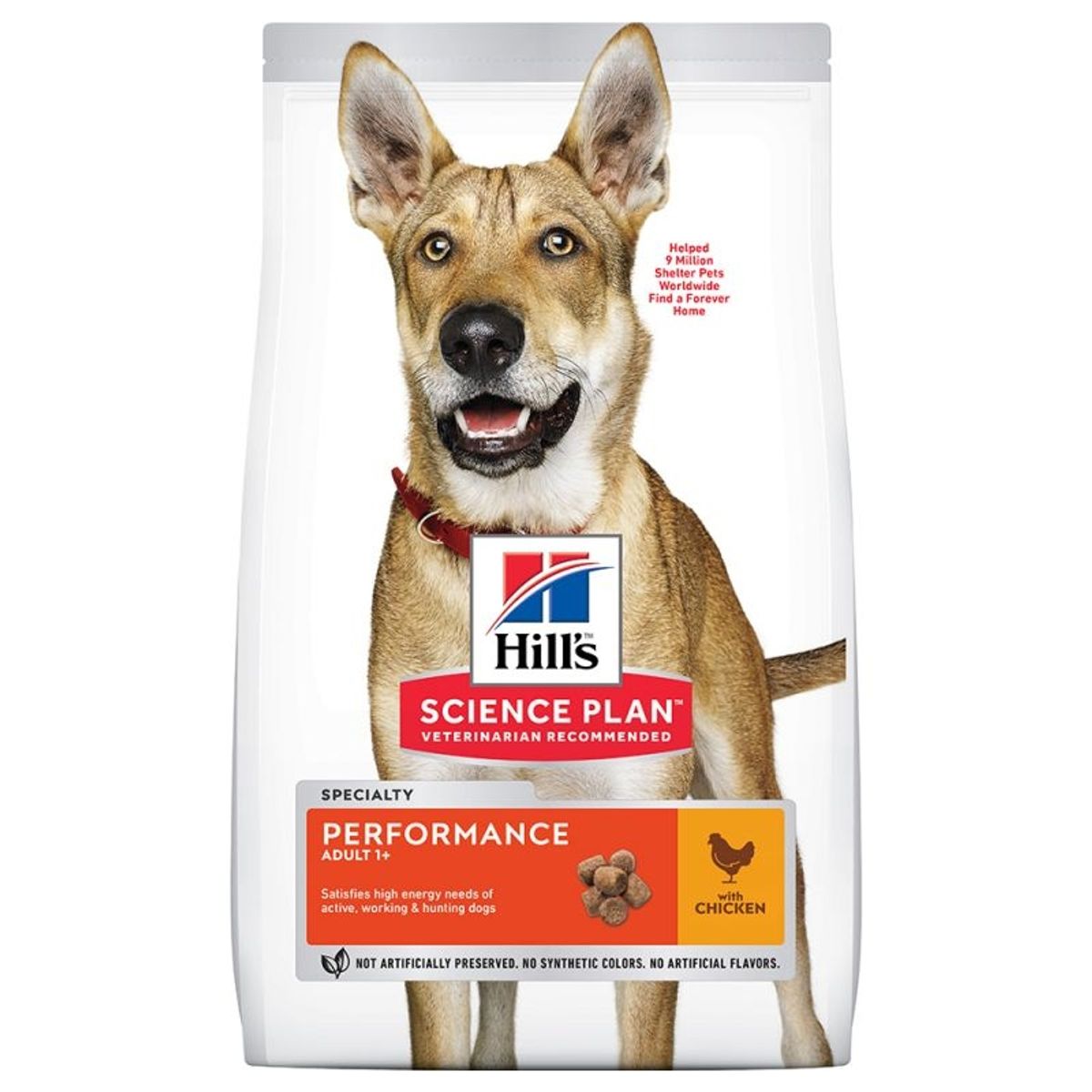 Canine Adult Performance Poulet 12 kg - Hill's Science Plan