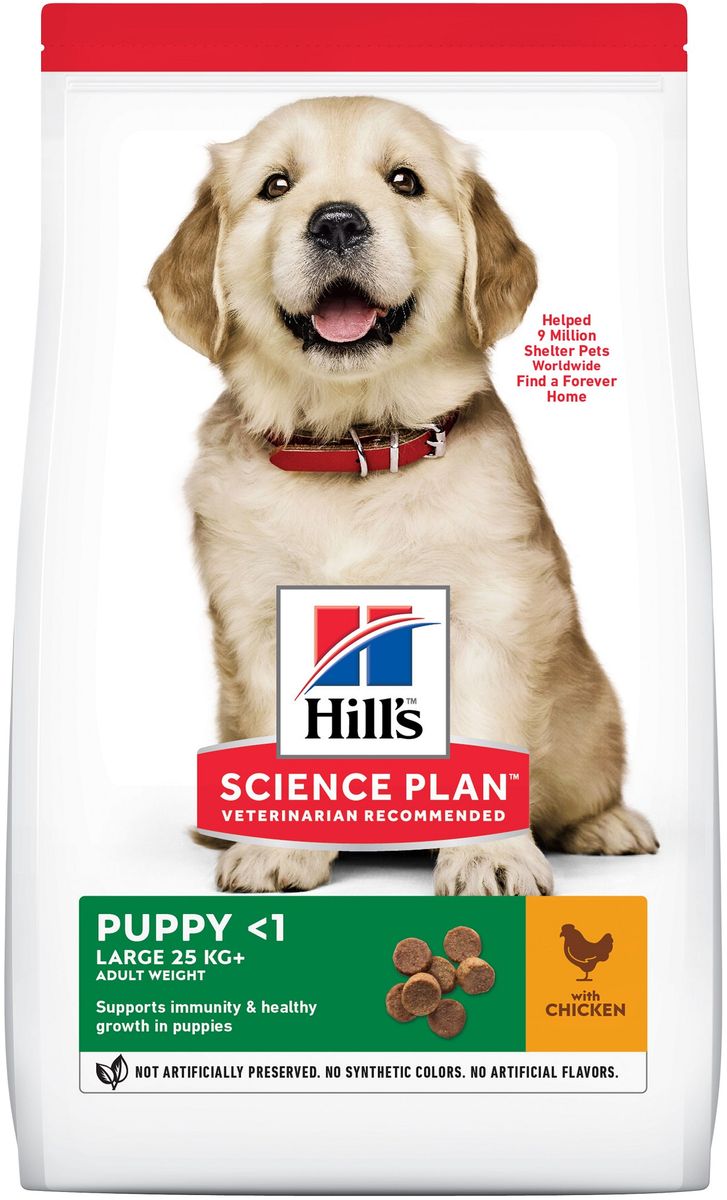 Canine Puppy Large Breed Poulet 12 kg - Hill's Science Plan