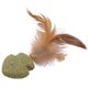 Poisson nageur à plumes avec herbe à chat - Wouapy