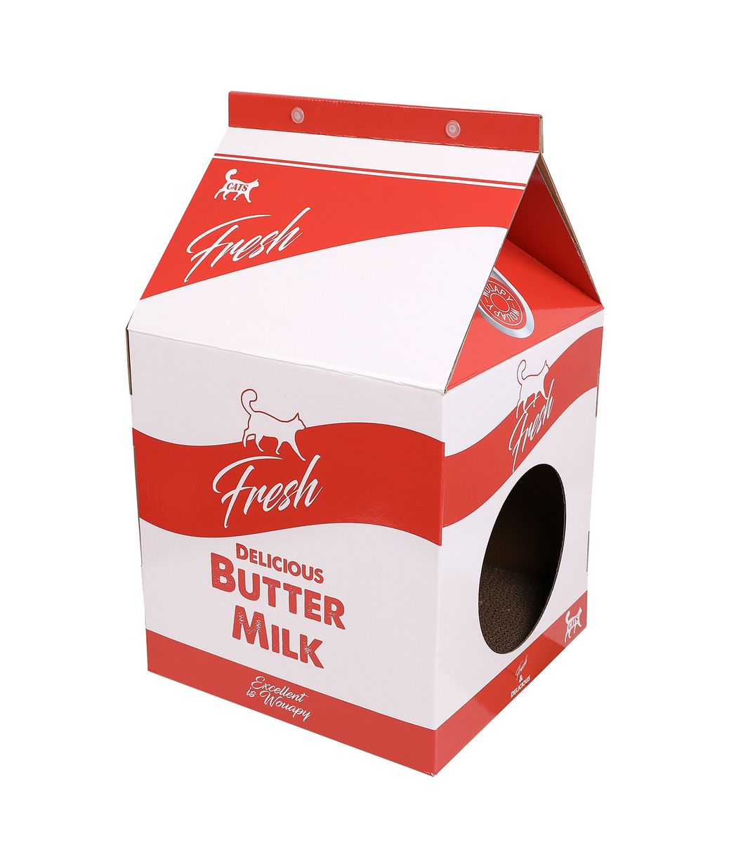 Boîte pour chat "Milk Box" - Wouapy