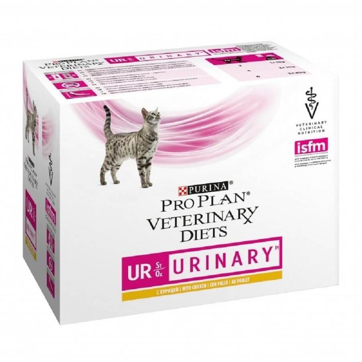 Urinary UR St/Ox poulet (10 x 85 g) - Purina Veterinary Diets