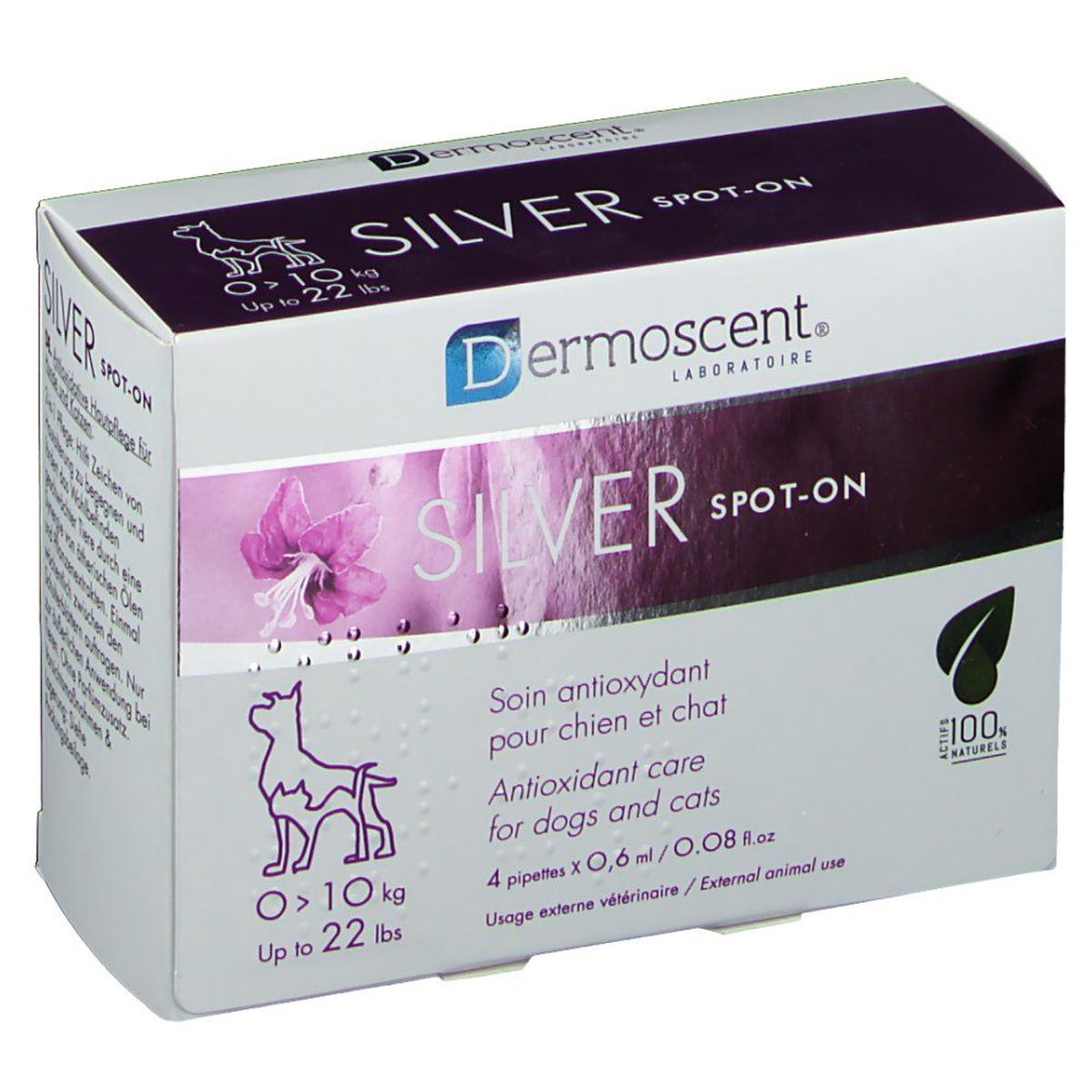 Silver Spot-On 0 - 10 kg - Dermoscent