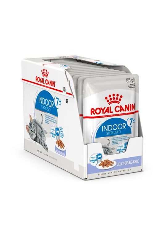 Feline Nutrition Indoor 7 + en gelée 12 x 85 g  - Royal Canin