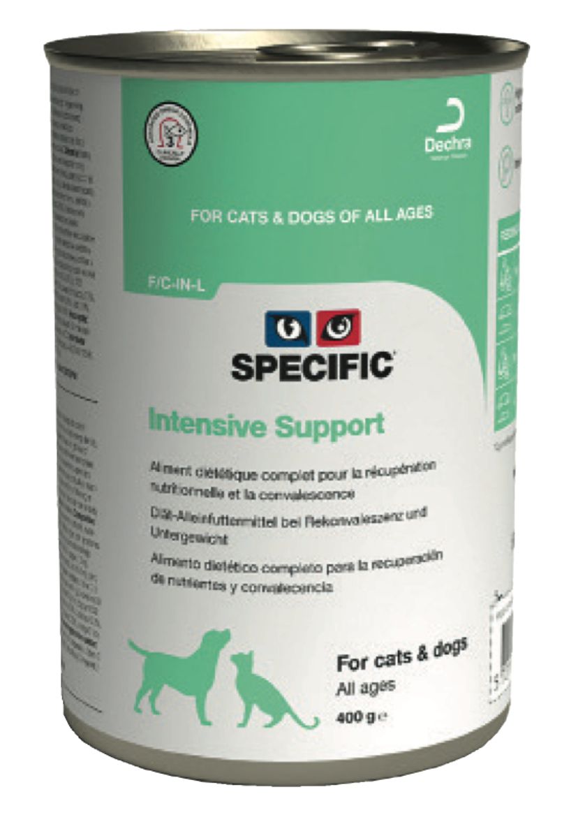 Specific F/C-IN-L Feline Canine Intensive Support 6 x 395 g - Dechra
