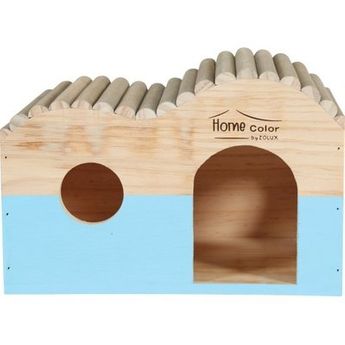 Maison en bois avec rondins "Home Color" L - Zolux