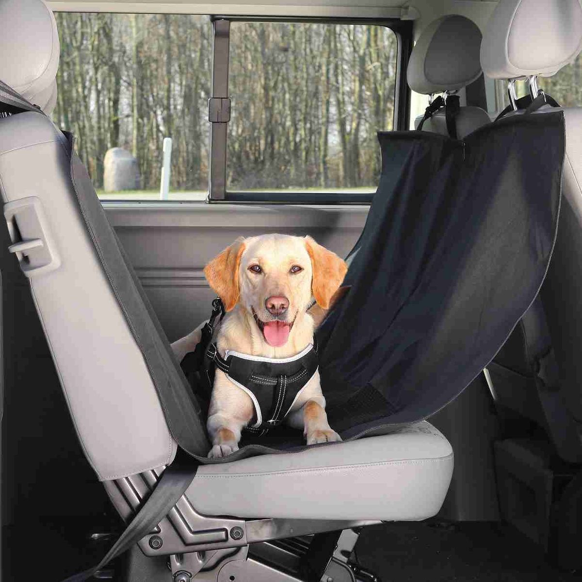Protège-siège de voiture avec partie latérales séparables - Trixie