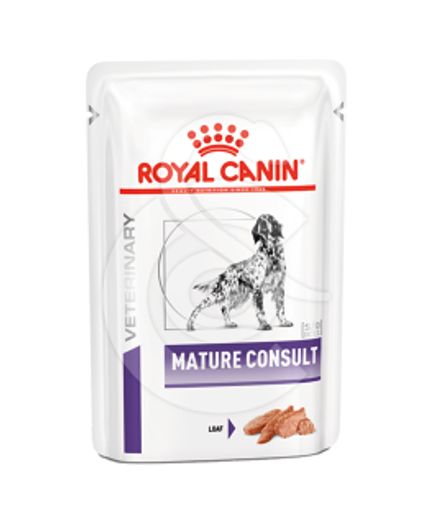 Mousse Mature Consult chien senior - Vetenary Care Nutrition Royal Canin