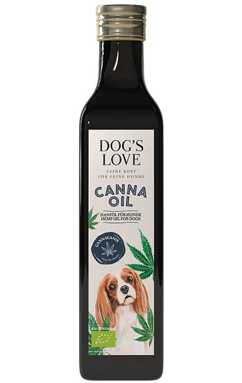 Huile de chanvre bio Canna Canis - Dog's Love