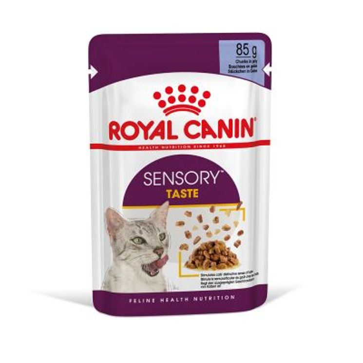 Gelée pour chat Sensory Taste (12 x 85 g)- Royal Canin
