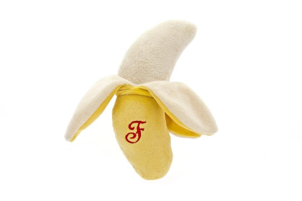 Peluche squeaker Banane - Ferribiella