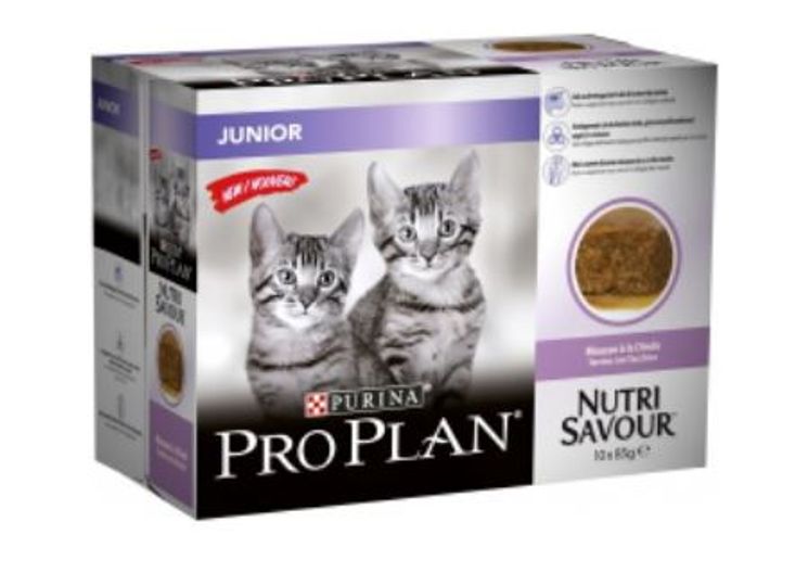 Cat Nutrisavour Junior Mousse à la Dinde (10 x 85 g) - Pro Plan