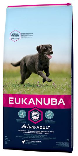 Adult Grandes Races - Eukanuba (15 kg)