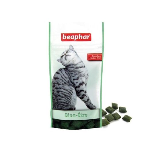 Friandises "Bien-être" à l'herbe à chat 35 g - Beaphar