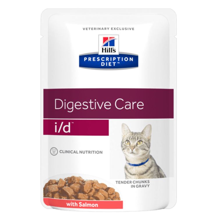 Feline i/d (12 sachets 85 g Saumon) - Hill's Prescription Diet