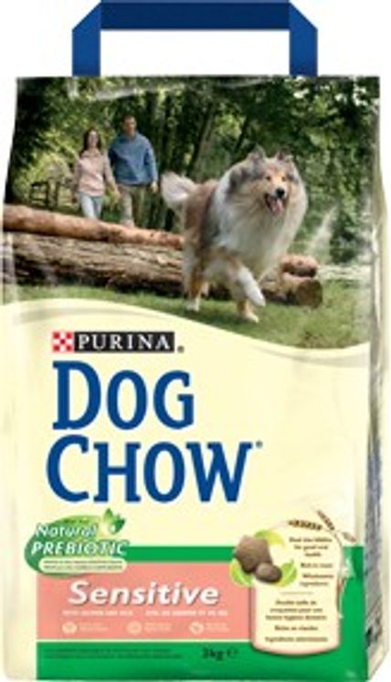 Dog Chow "Sensitive" au saumon 15 kg - Purina