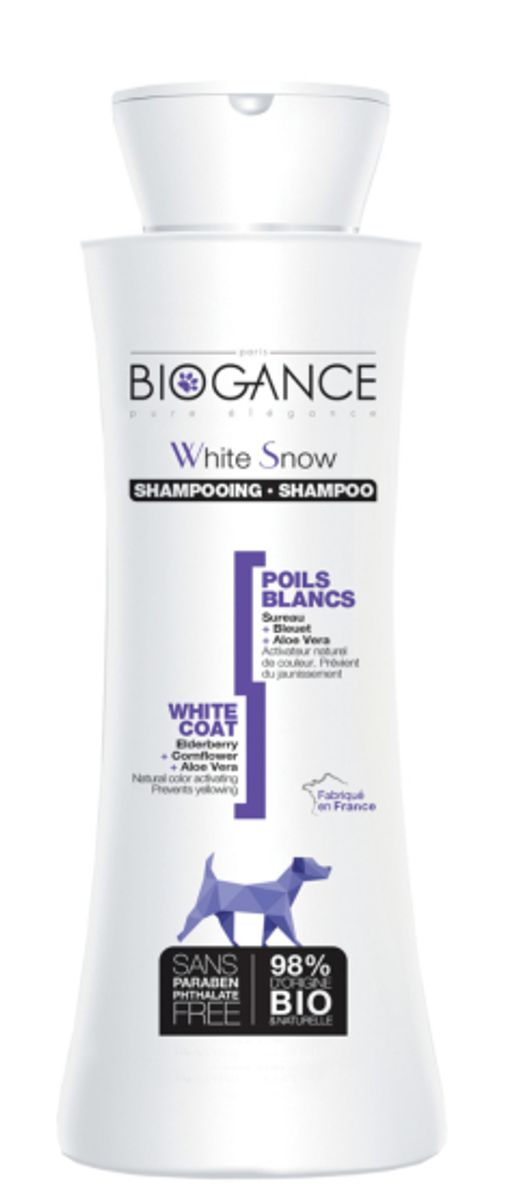 Shampoing Poils blancs 250 ml - Biogance