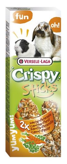 Crispy sticks "Carottes et Persil" - Versele Laga (2 sticks)