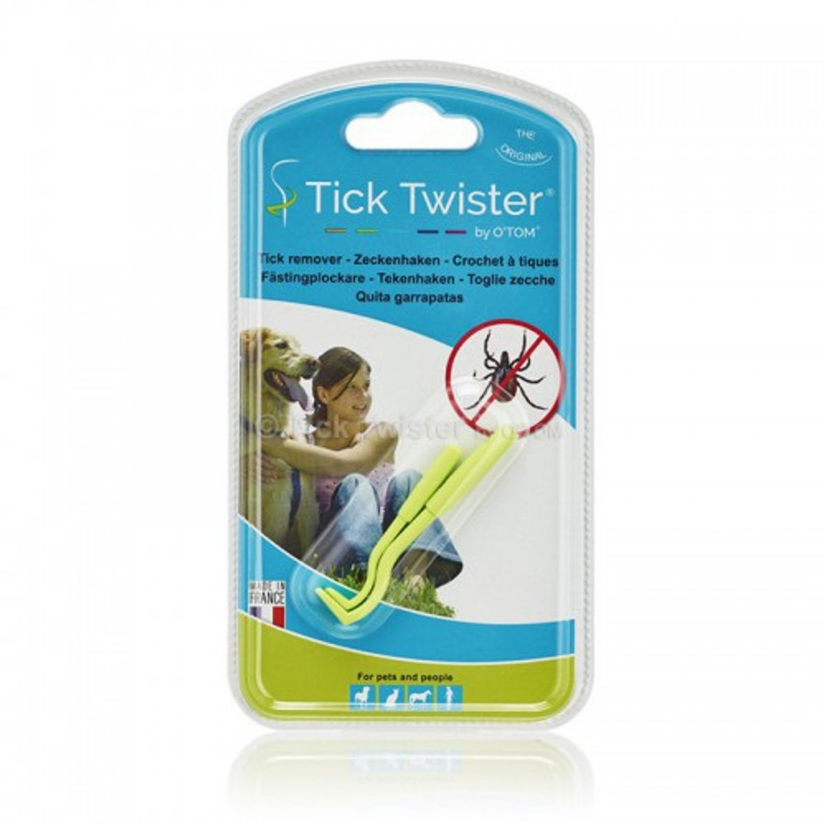 Décroche-Tiques "Tick Twister" réutilisable