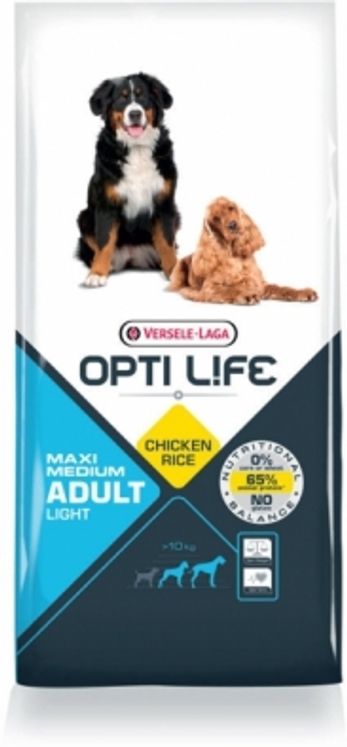 Opti Life Adult Light Medium/ Maxi 12.5 kg  - Versele Laga