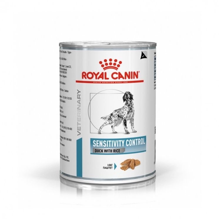 Vdiet Sensitivity Control Canard 12 boites de 420 g - Royal Canin VDiet