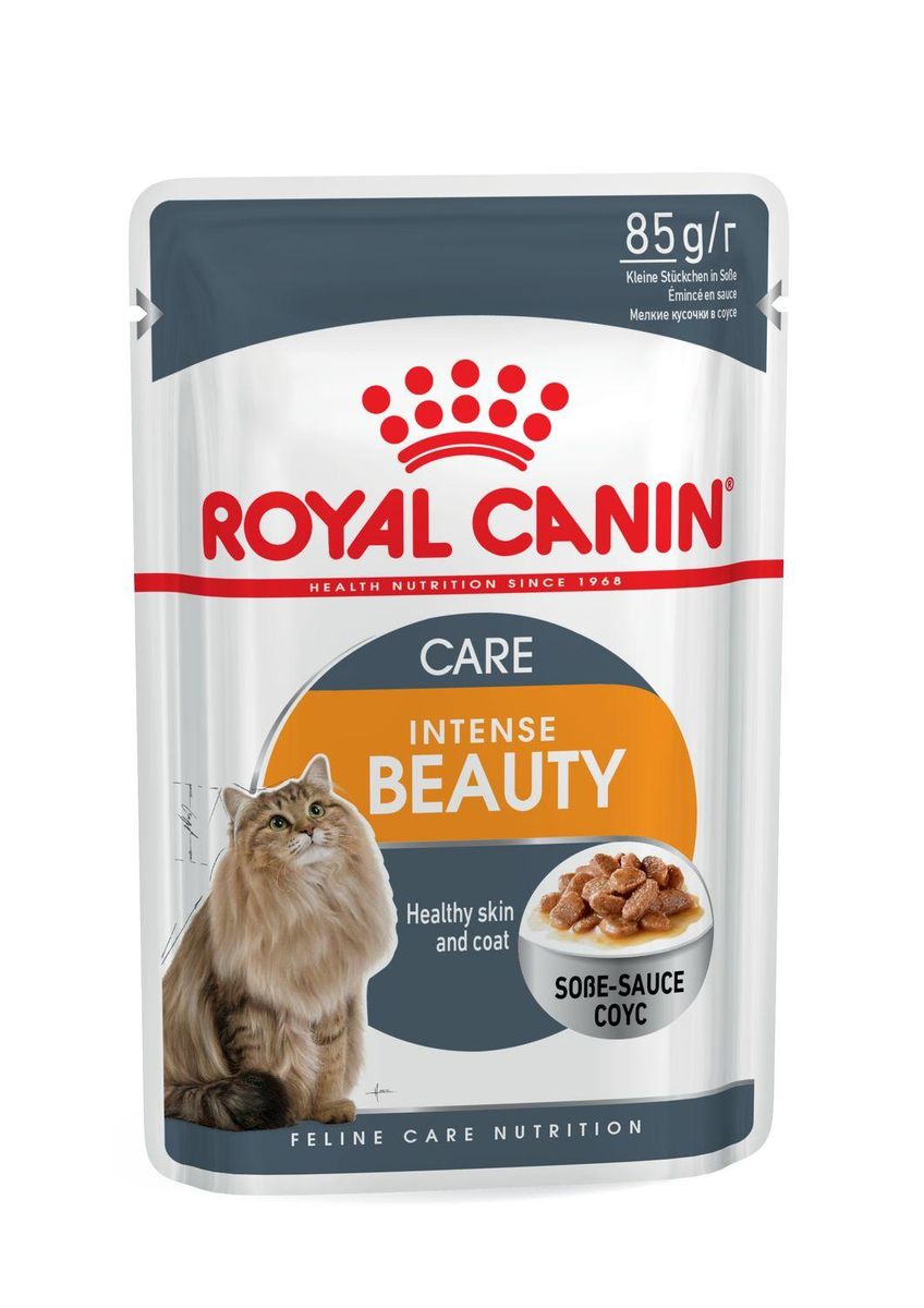Feline Nutrition Intense Beauty en sauce x 12 - Royal Canin