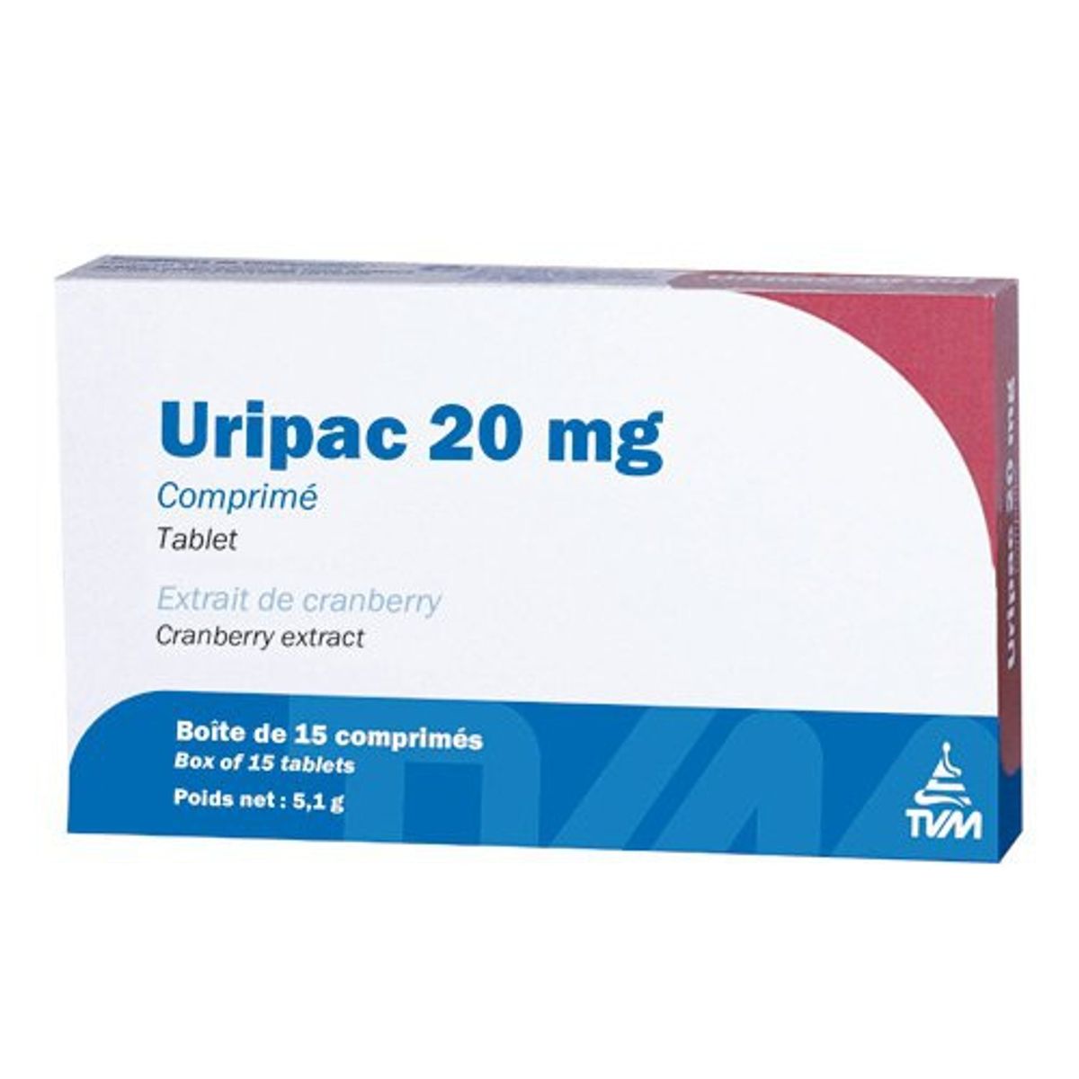 Uripac 20 mg - TVM