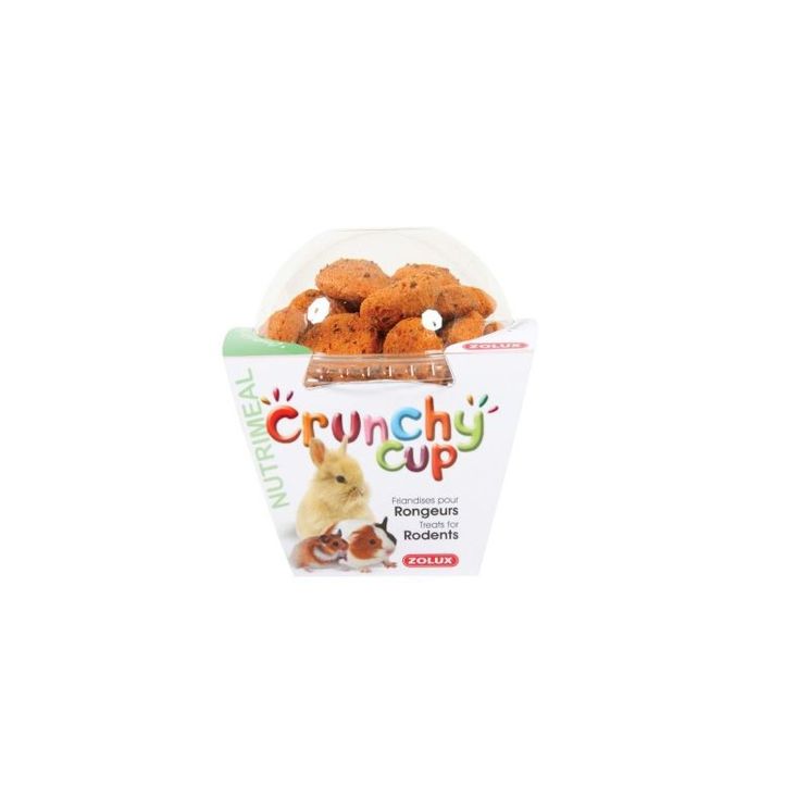 Crunchy Cup "Carotte Lin" 200 g - Zolux