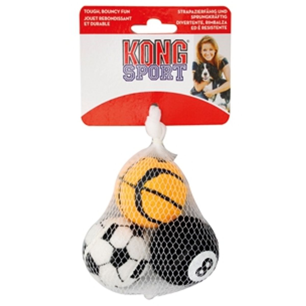 Sport balls  "medium" x3 - Kong