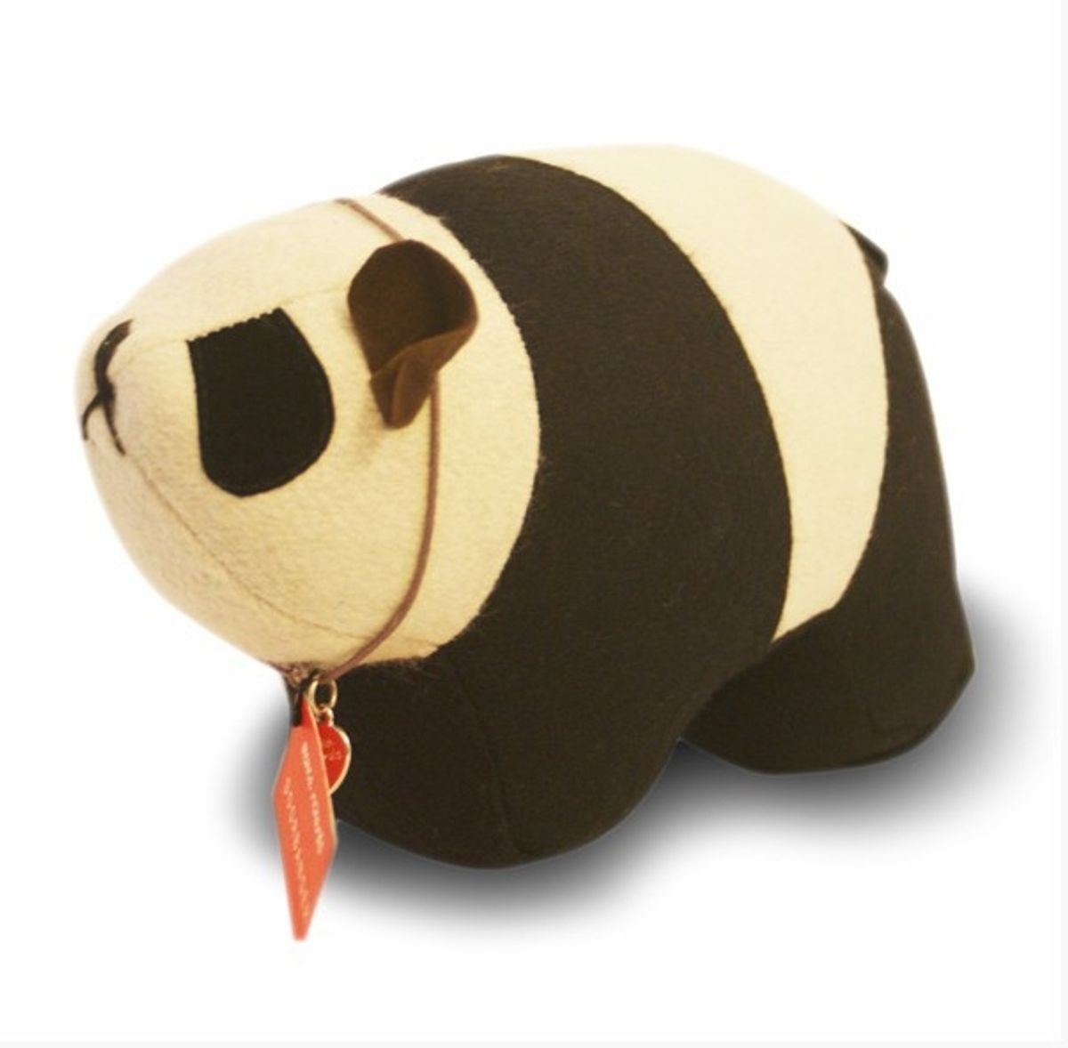 Cale porte "Lucie le Panda" feutre crème - Monica Richards