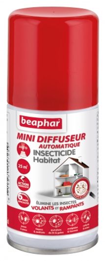 Mini diffuseur automatique Insecticide 25 m2 - Beaphar
