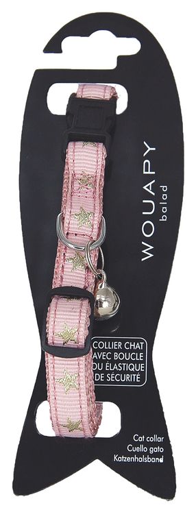 Collier Star rose chat - Wouapy