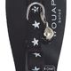 Collier Star noir chat - Wouapy