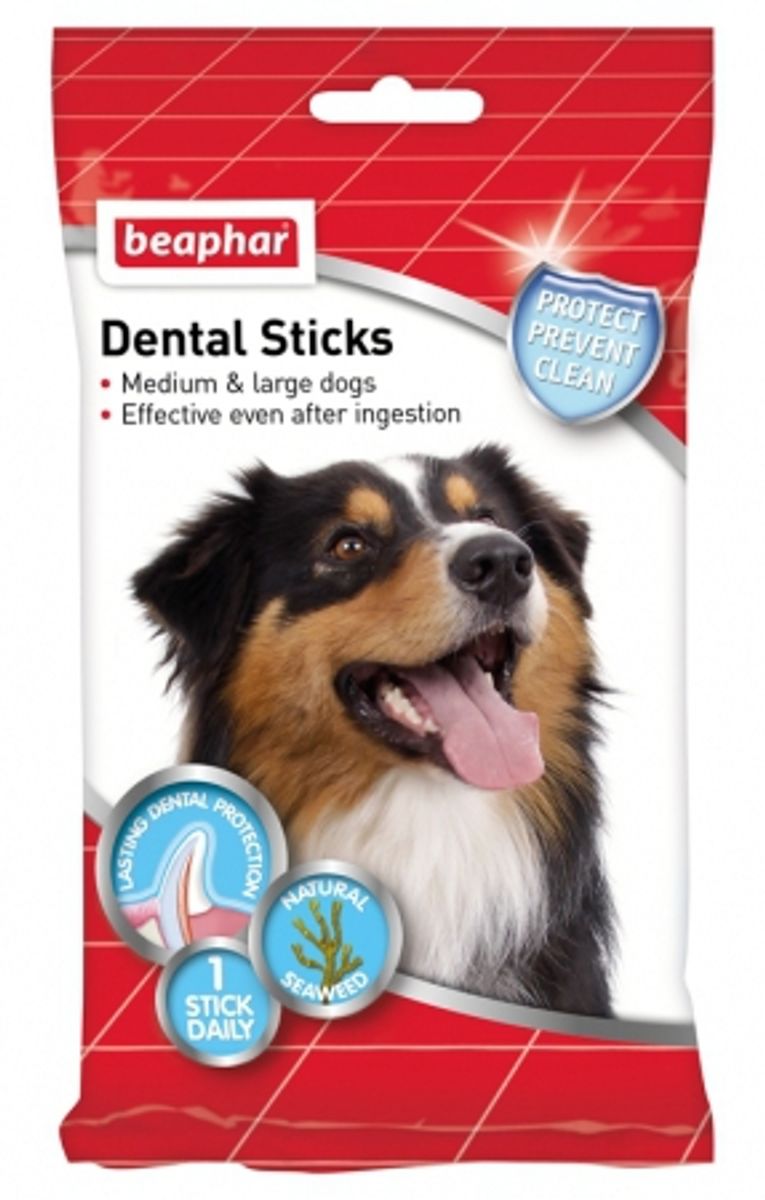 Dental Sticks bâtonnets dentaires grand chien - Beaphar