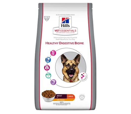 Canine healthy digestive biome large (16kg) - Hill's Vet Essentials