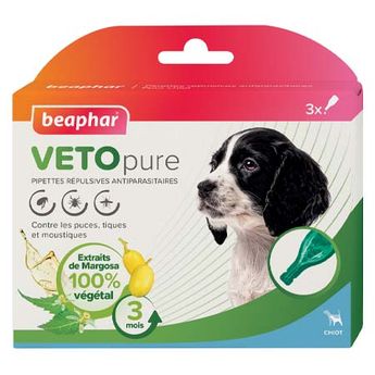 Pipettes Antiparasitaires Vetopure "Chiot" VetoPure - Beaphar