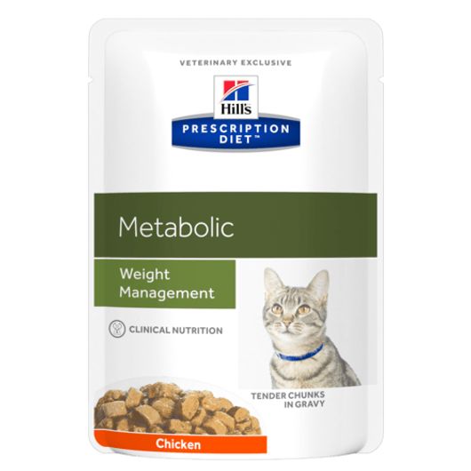 Feline Metabolic 12 x 85 g - Hill's Prescription Diet
