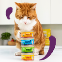 Multipack de morceaux en sauce pour chat adulte (8 x 85 g) - Edgard & Cooper